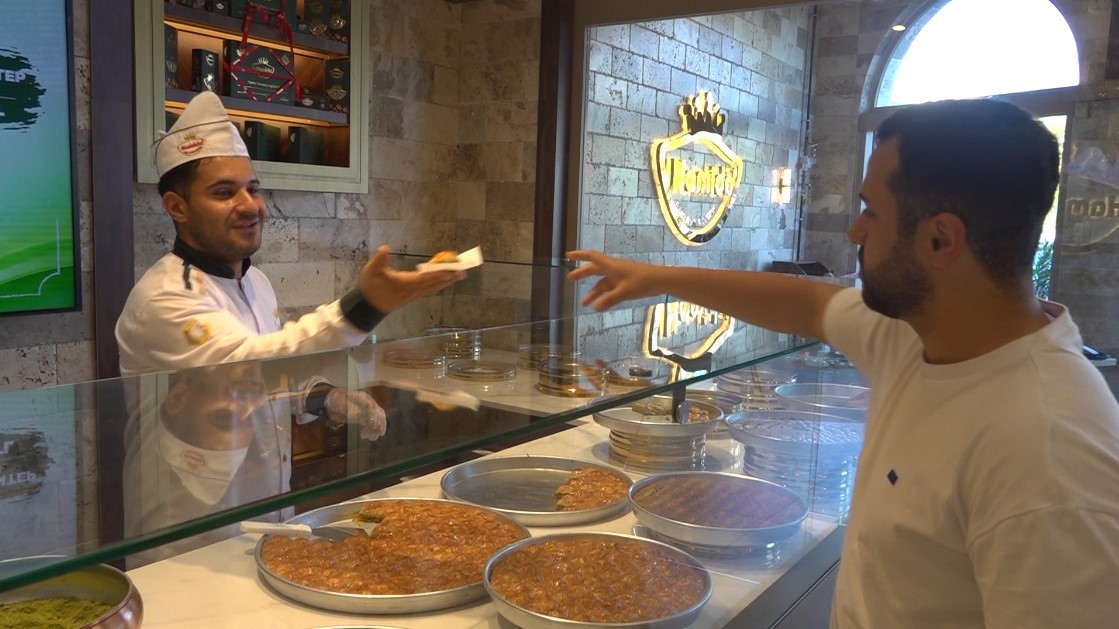 Gaziantep Baklavası İstanbul'da Jet Hızında