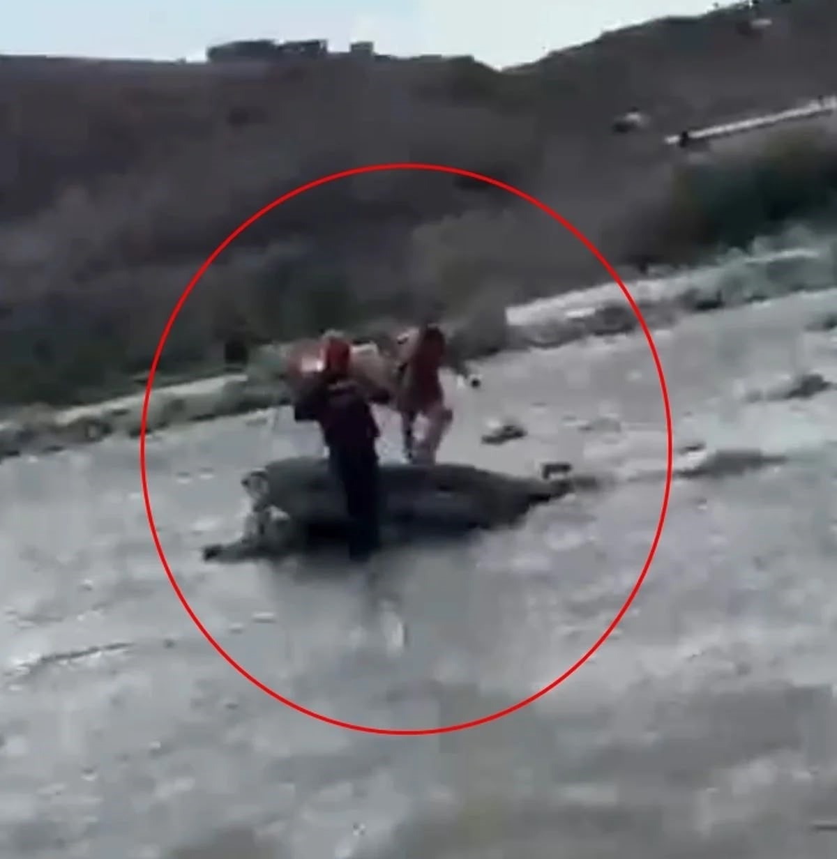 Kezer Çayı'nda Mahsur Kalan Çocuğu AFAD Kurtardı