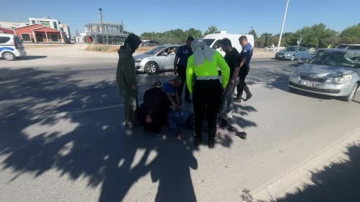 Otomobilin Çarptığı Bisikletli Yaşlı Adam Ağır Yaralandı