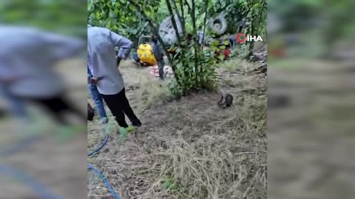 Traktör İlaçlama Motorunun Altında Kalan Kadının Hayatı Kaybettiği Olay