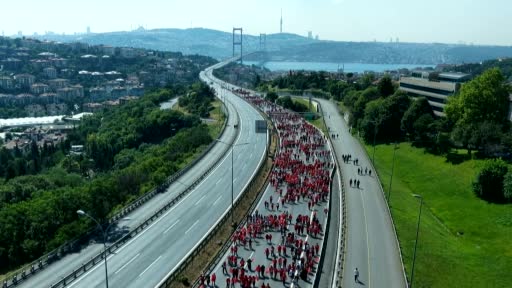 15 Temmuz Demokrasi ve Ulusal Birlik Günü yürüyüşü başladı