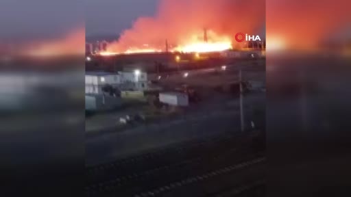 Ankara’da Otluk Arazide Çıkan Yangın