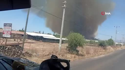 Antalya’da ormanlık alanda yangın: Havadan ve karadan müdahale sürüyor