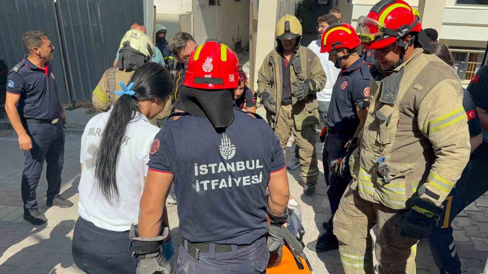 Avcılar’da kentsel dönüşüm kazası: 1 personel yaralandı