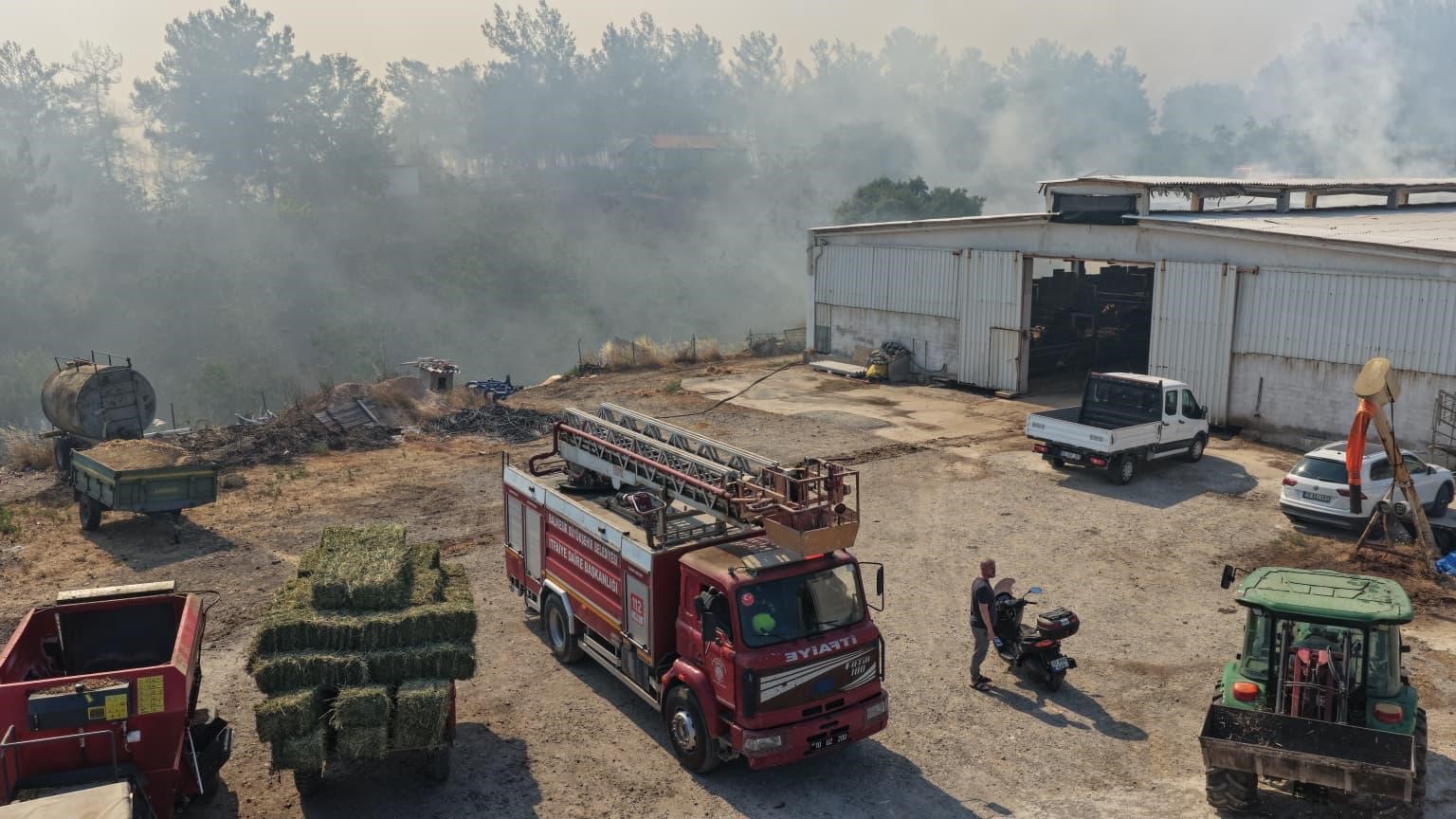 Balıkesir'de Üç Ayrı Noktada Yangın Olayları