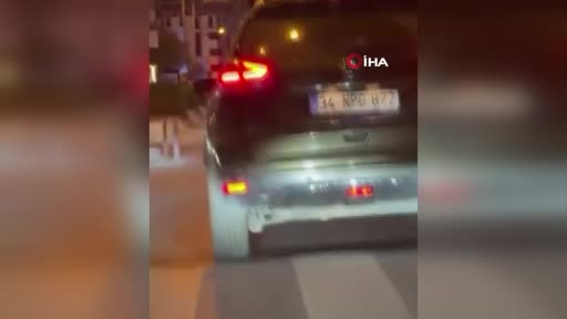 Başakşehir’de Alkollü Sürücünün Kaldırımdaki Genç Kıza Çarpması Olayı
