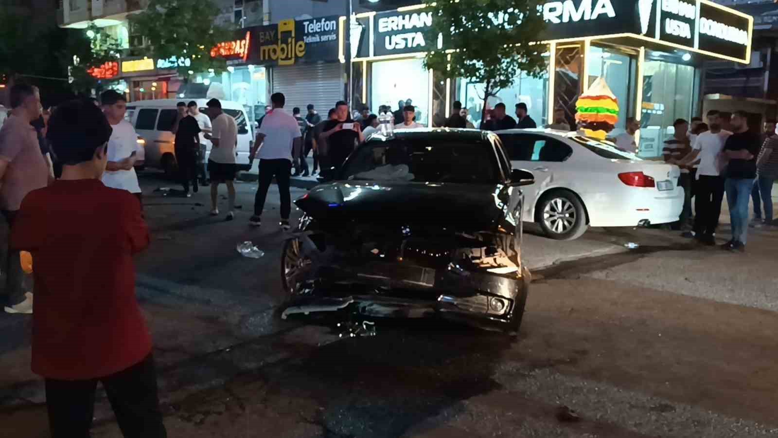 Batman’da iki araba çarpıştı: 1 yaralı