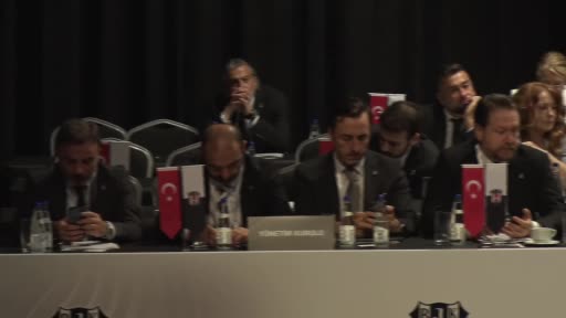 Beşiktaş'ta Divan Kurulu Toplantısının Başlangıcı
