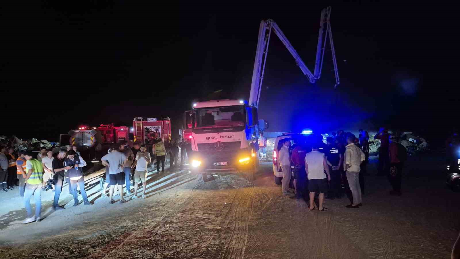 Bodrum'da Aniden Yüksek Tehdit! Yangın Korkutan Anlar Yaşattı