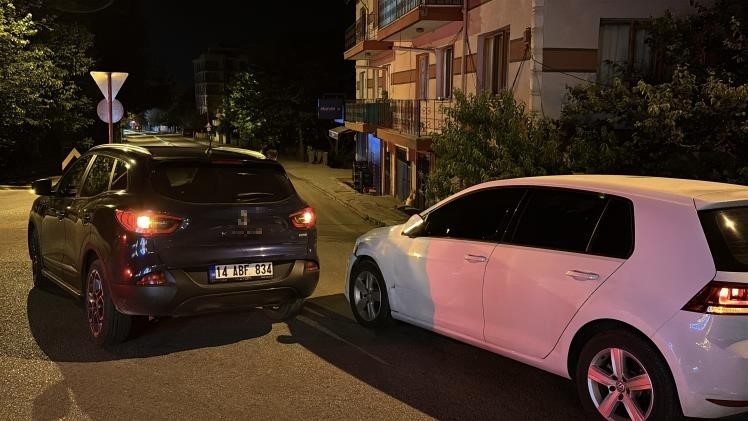 Bolu’da ciple araba çarpıştı: 1 yaralı