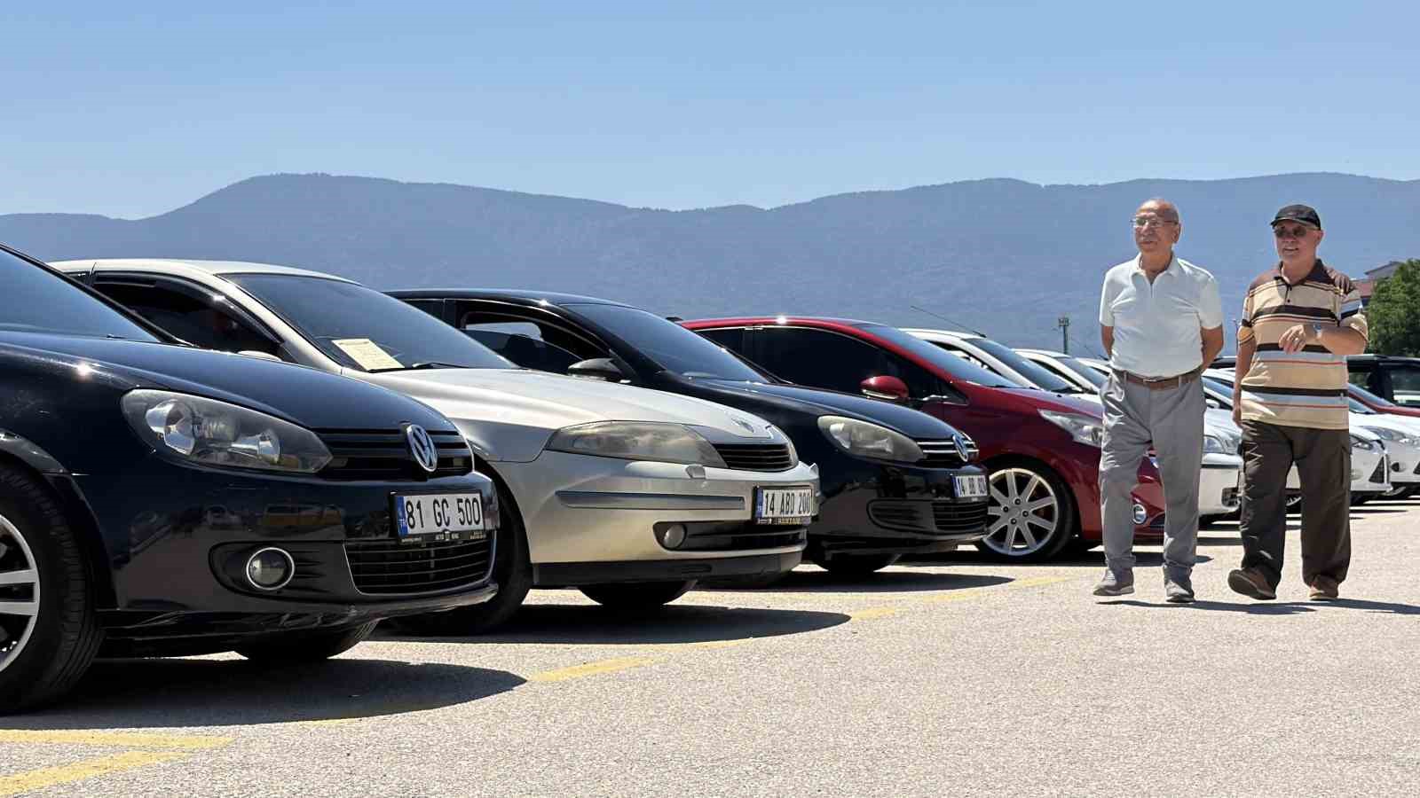 Bolu’da ikinci el araç satışları sakin