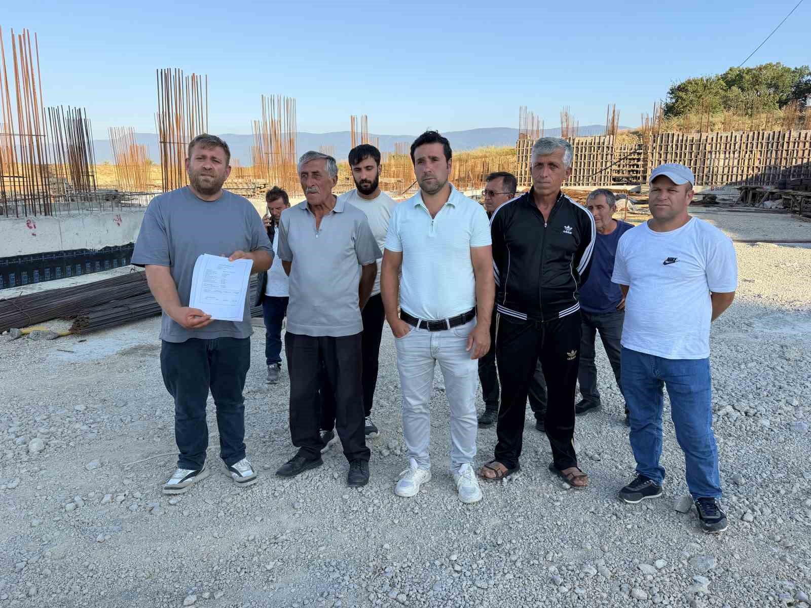 Bolu’da üniversite inşaatında maaşlarını alamayan personeller 2 haftada 4 defa vince çıktı: "20 gündür yemek ve su yok"