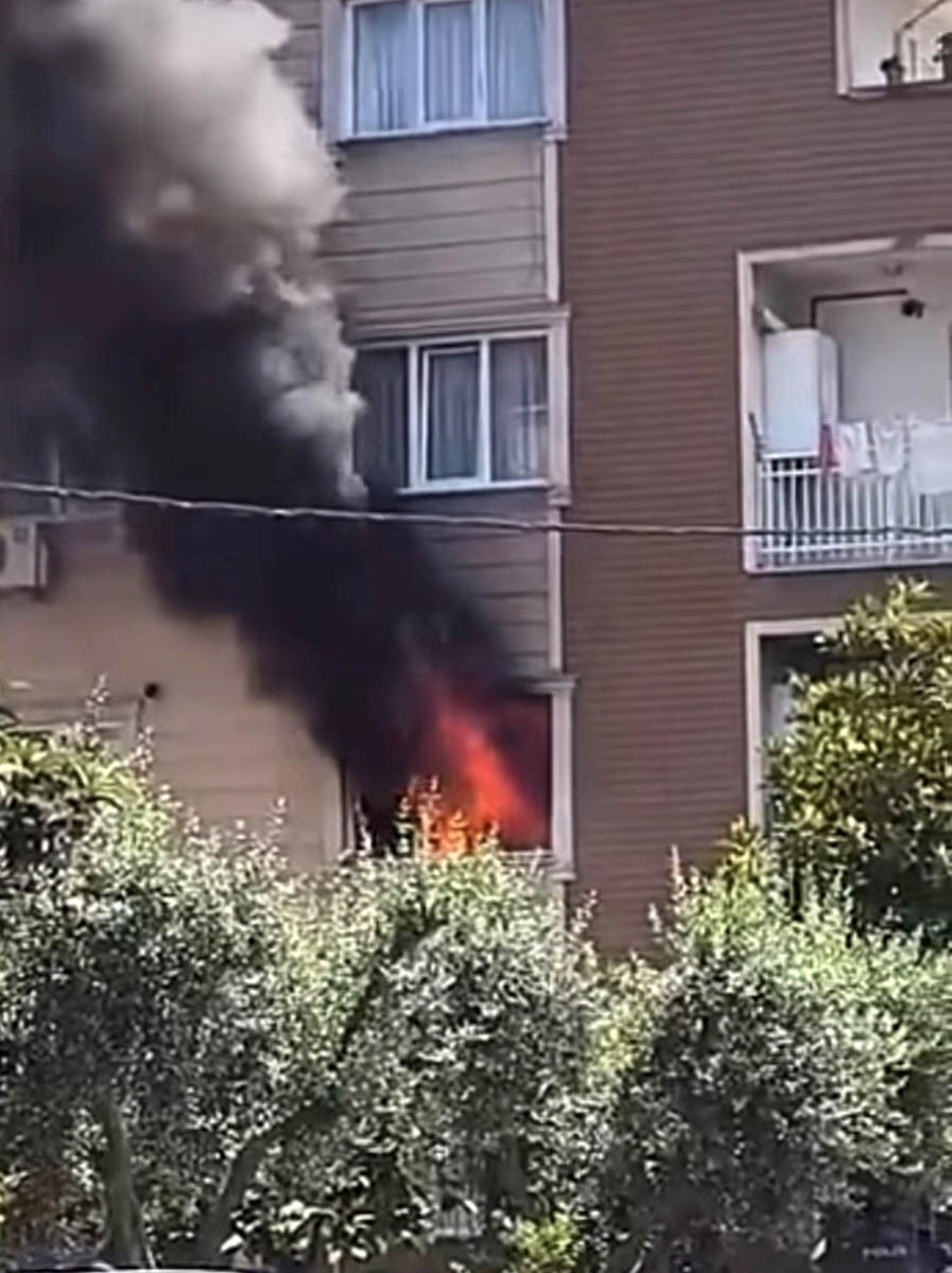 Bursa'da Konut Yangını