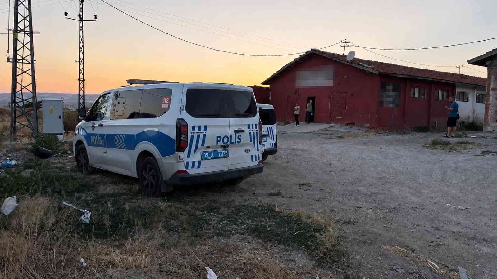 Çorum’da silahlı hengame: 1 yaralı