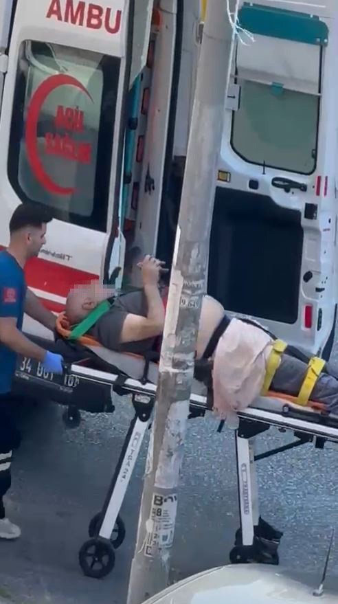Esenyurt’ta yaşlı adama silahlı taarruz; o anlar kamerada