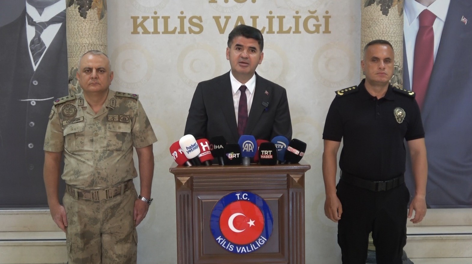Kilis'te Son 3 Ayda Gerçekleştirilen 138 Terör Operasyonu ve Çökertilen 2 Organize Suç Çetesi