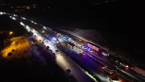 Kırıkkale’deki otobüs kazasında 29 kişi yaralandı