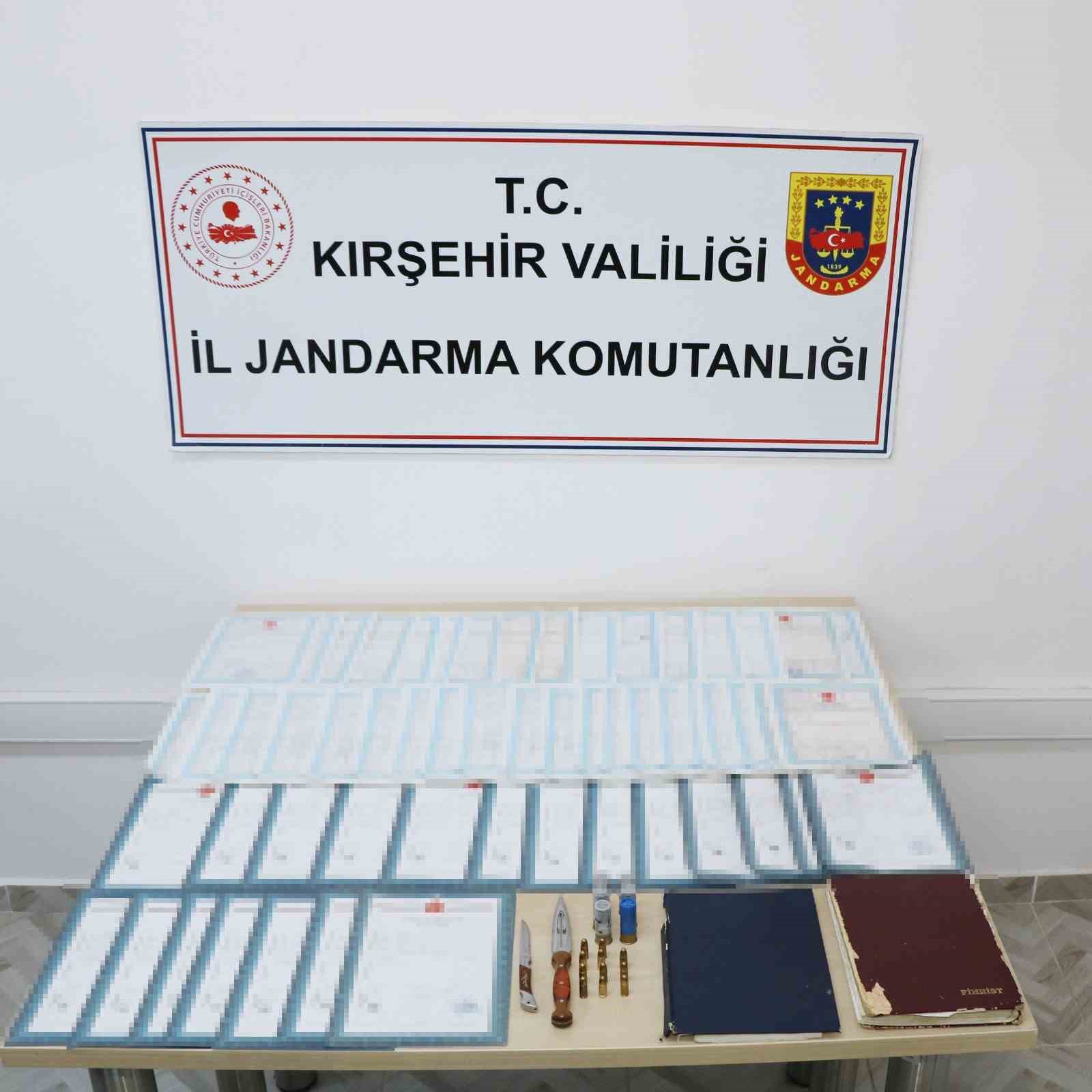 Kırşehir’de Tefecilik Operasyonu ve 4 Tutuklama