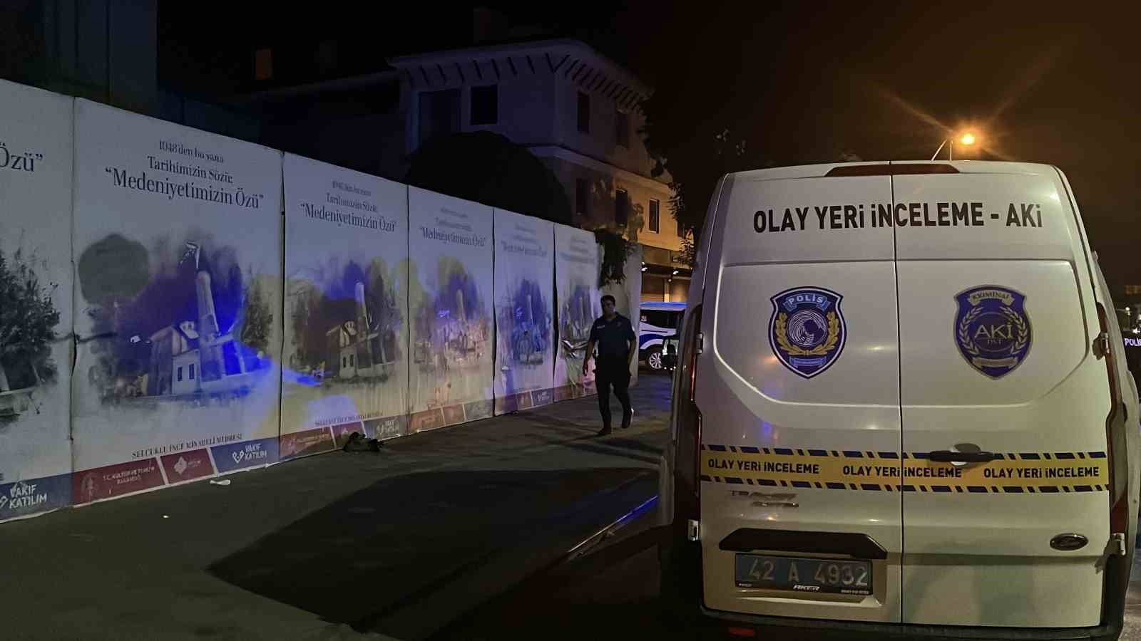 Konya’da hengame kanlı bitti: 1 yaralı