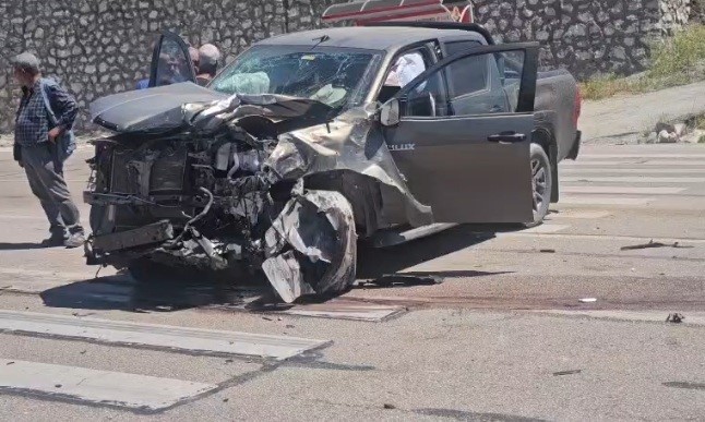 Malatya'da İki Pikap Çarpışması ve Yaralananlar