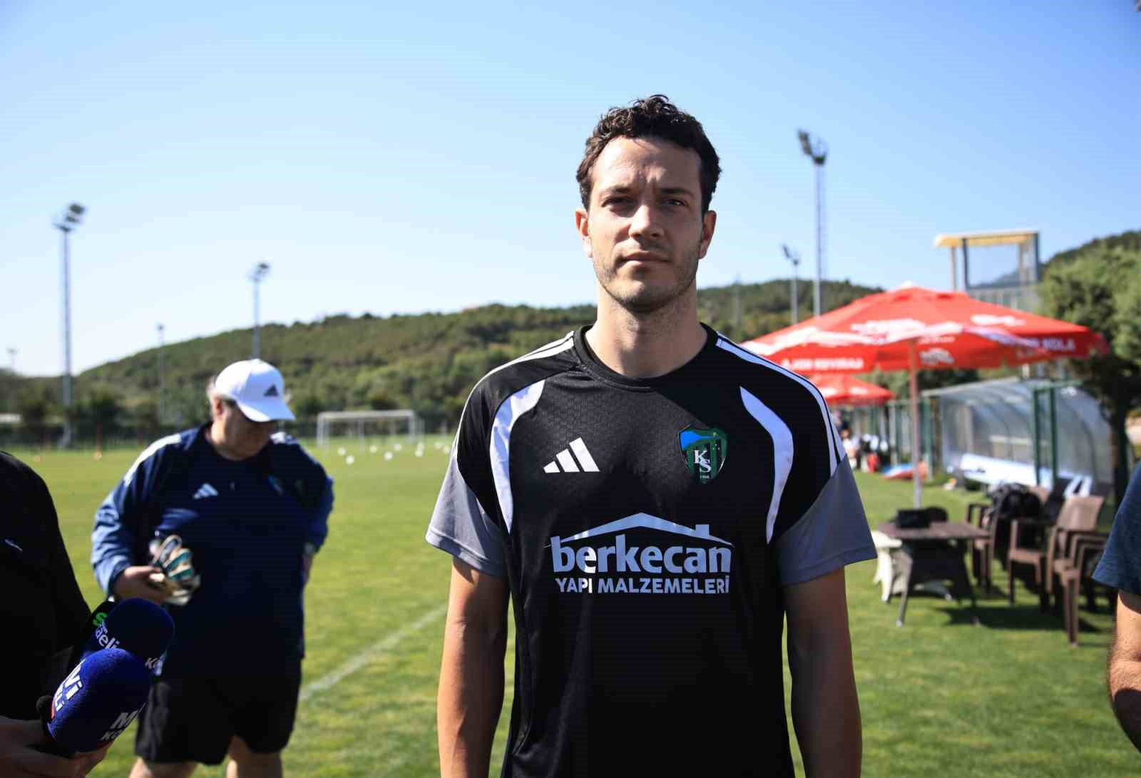 Onurcan Piri: Kocaelispor'da Olmanın Gururunu Yaşıyorum