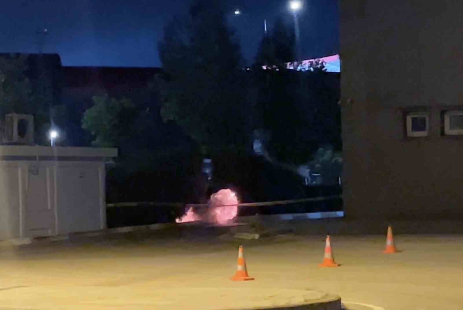 Otobüs Terminalinde Şüpheli Valiz Fünye ile Patlatıldı