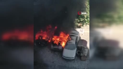 Park Halindeki Otomobillerde Yangın Krizi