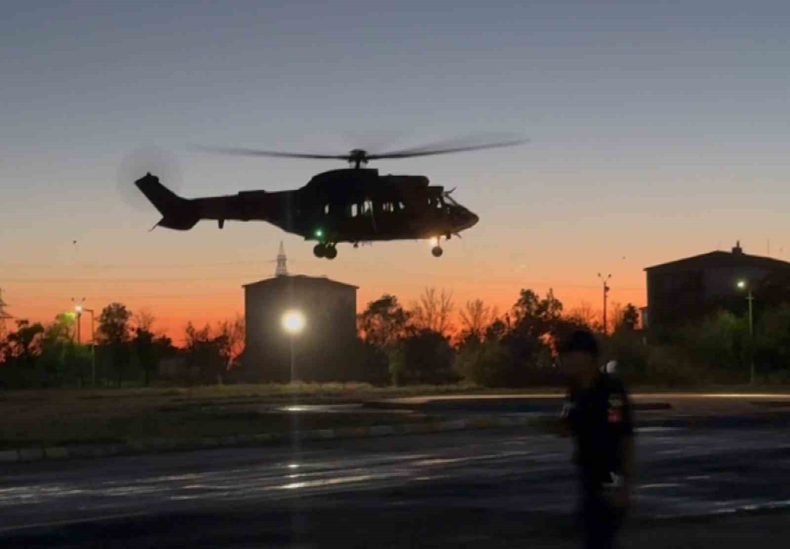 Şehit Hilal’in Cenazesi Helikopterle Aksaray’a Taşındı