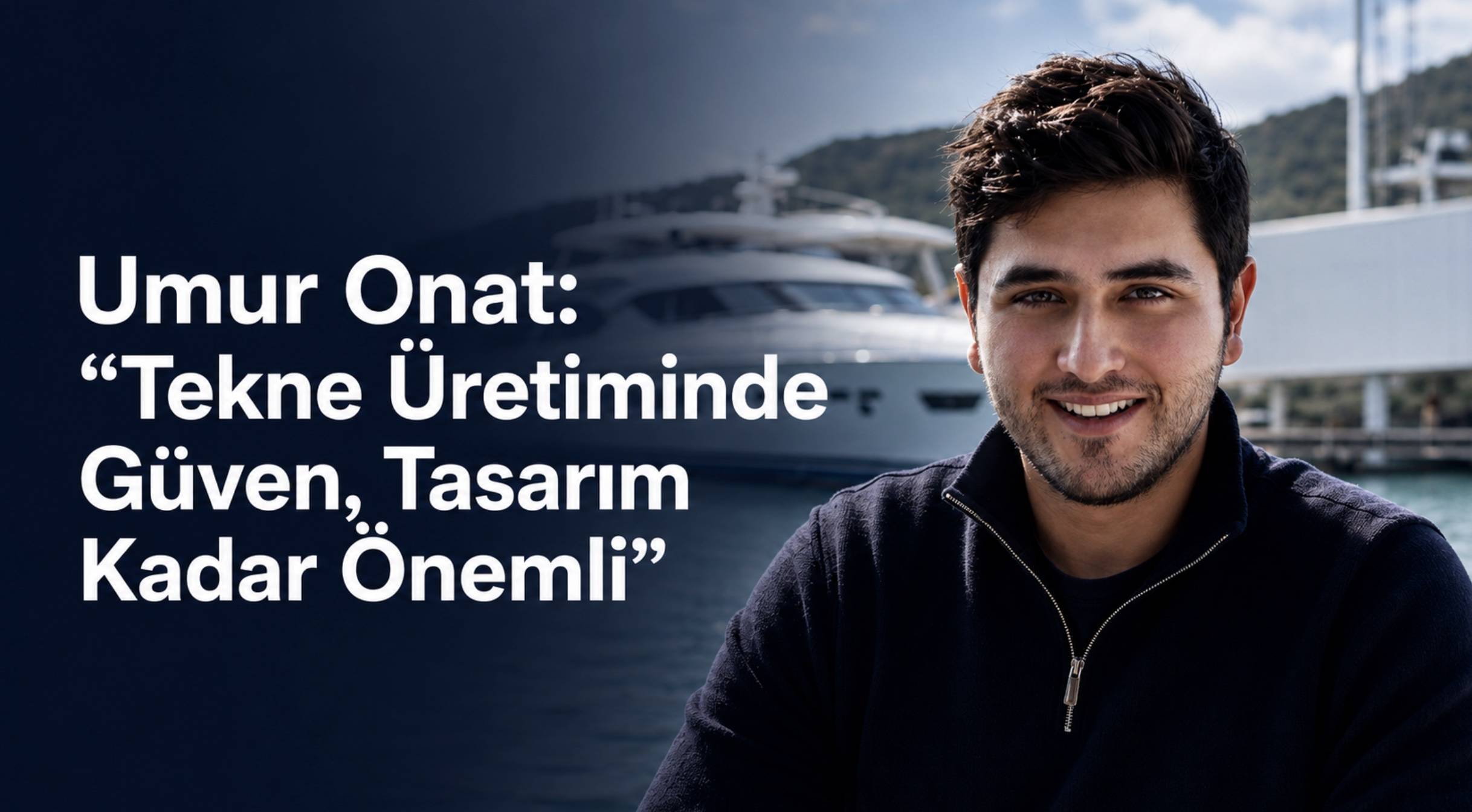 Tekne Üretiminde Güven ve Tasarımın Önemi: Umur Onat'la Röportaj