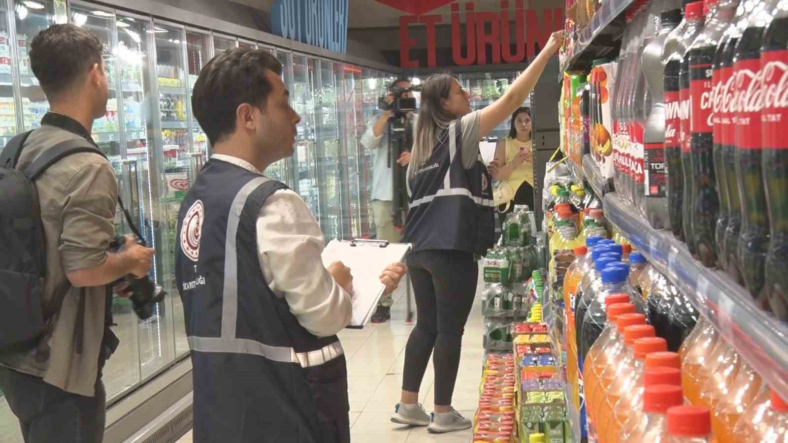 Ticaret Bakanlığı’ndan ambalajlı içeceklere yönelik haksız fiyat kontrolü