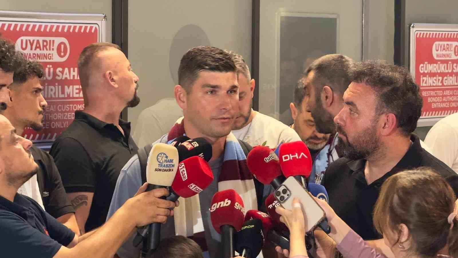 Trabzonspor'un Yeni Transferi Malinovskyi Trabzon'da