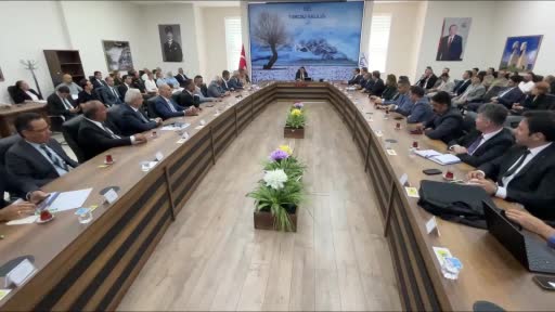 Tunceli’de 117 projelik yatırım programı değerlendirildi