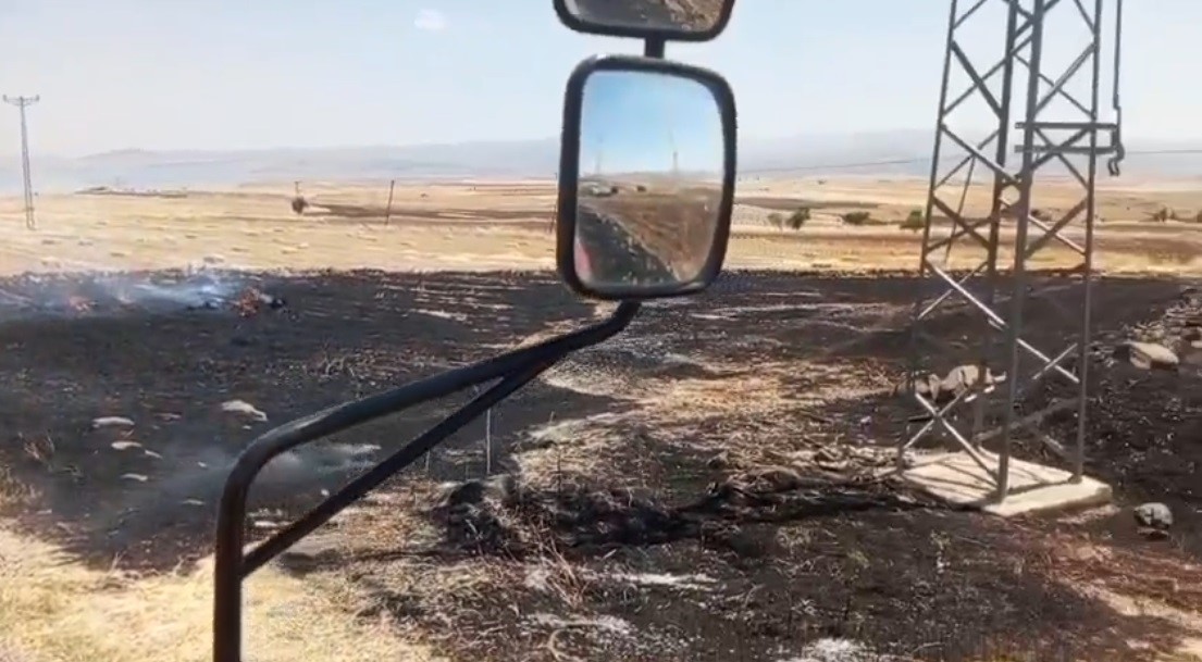 Tunceli’de otluk yangını ekili topraklara ulaşmadan söndürüldü