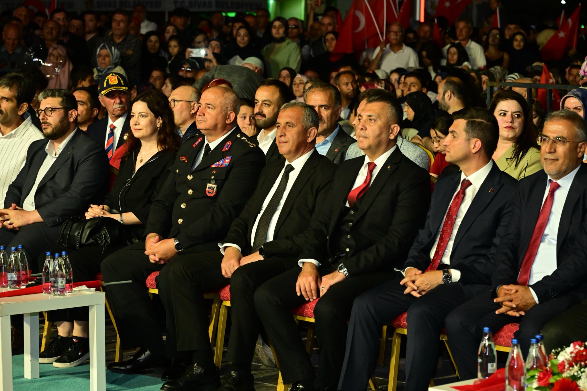 Sivas'ta 15 Temmuz Demokrasi ve Milli Birlik Günü Coşkusu