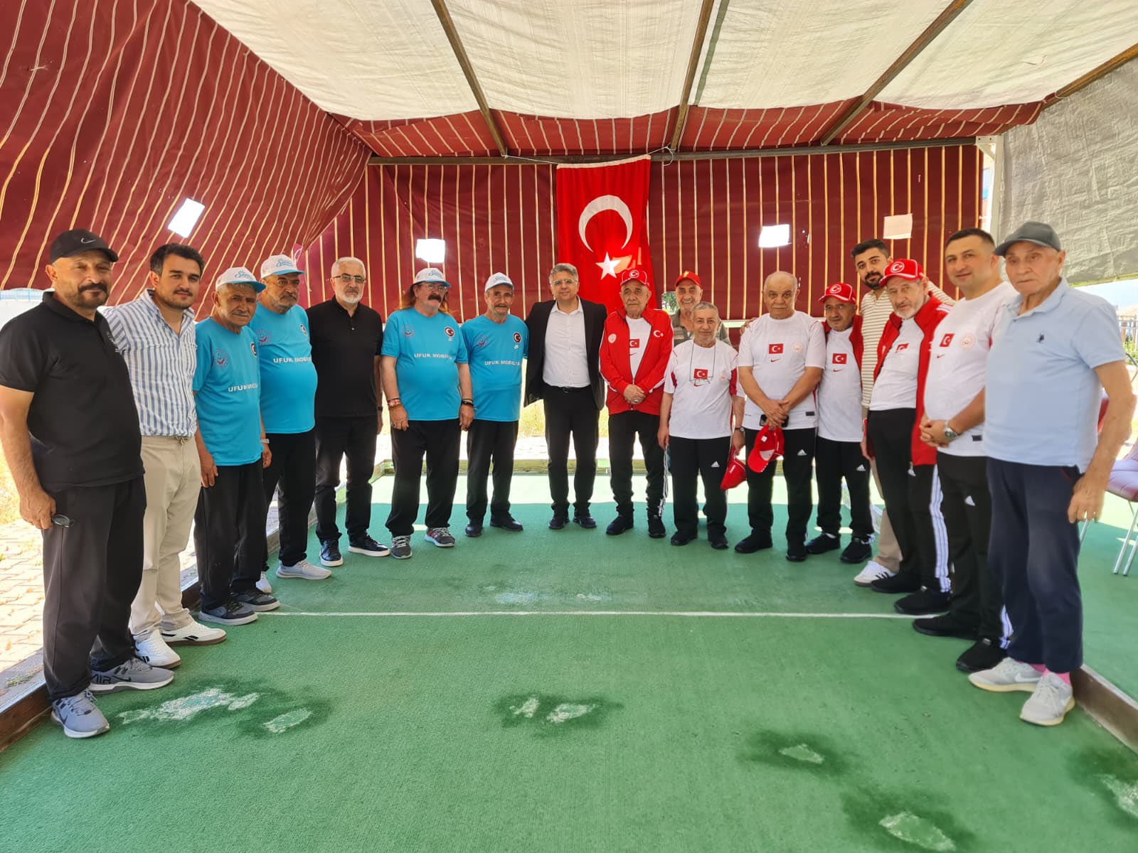 Sivas'ta Huzurevleri Arası Dostluk Bocce Turnuvası