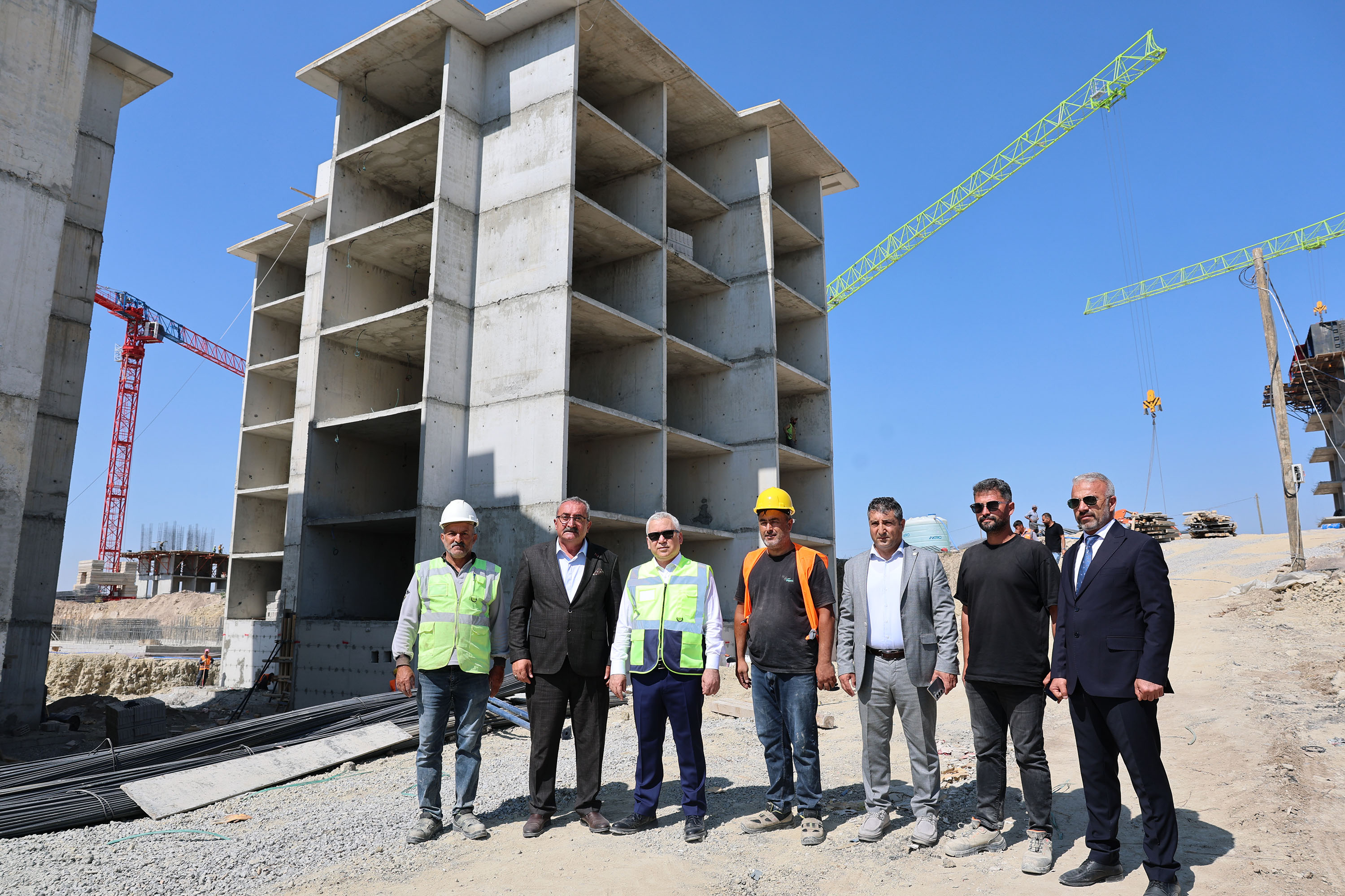 Sivas Esentepe Kentsel Dönüşümünde Vali Şimşek İncelemesi