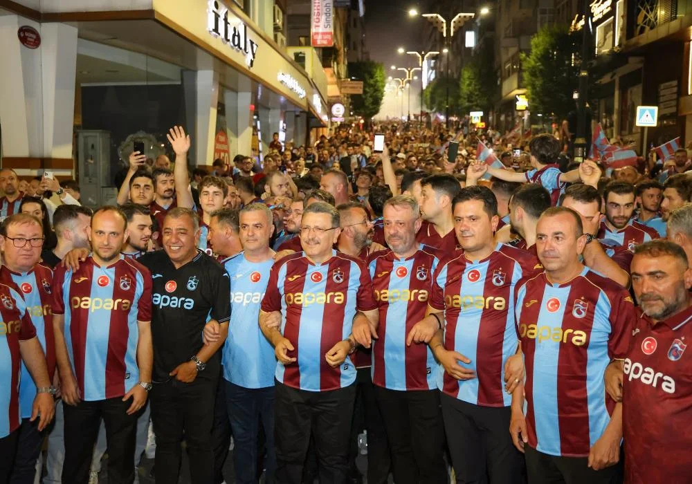 Trabzonspor 59 Yaşında: Ganita'da Muhteşem Meşale Şöleni