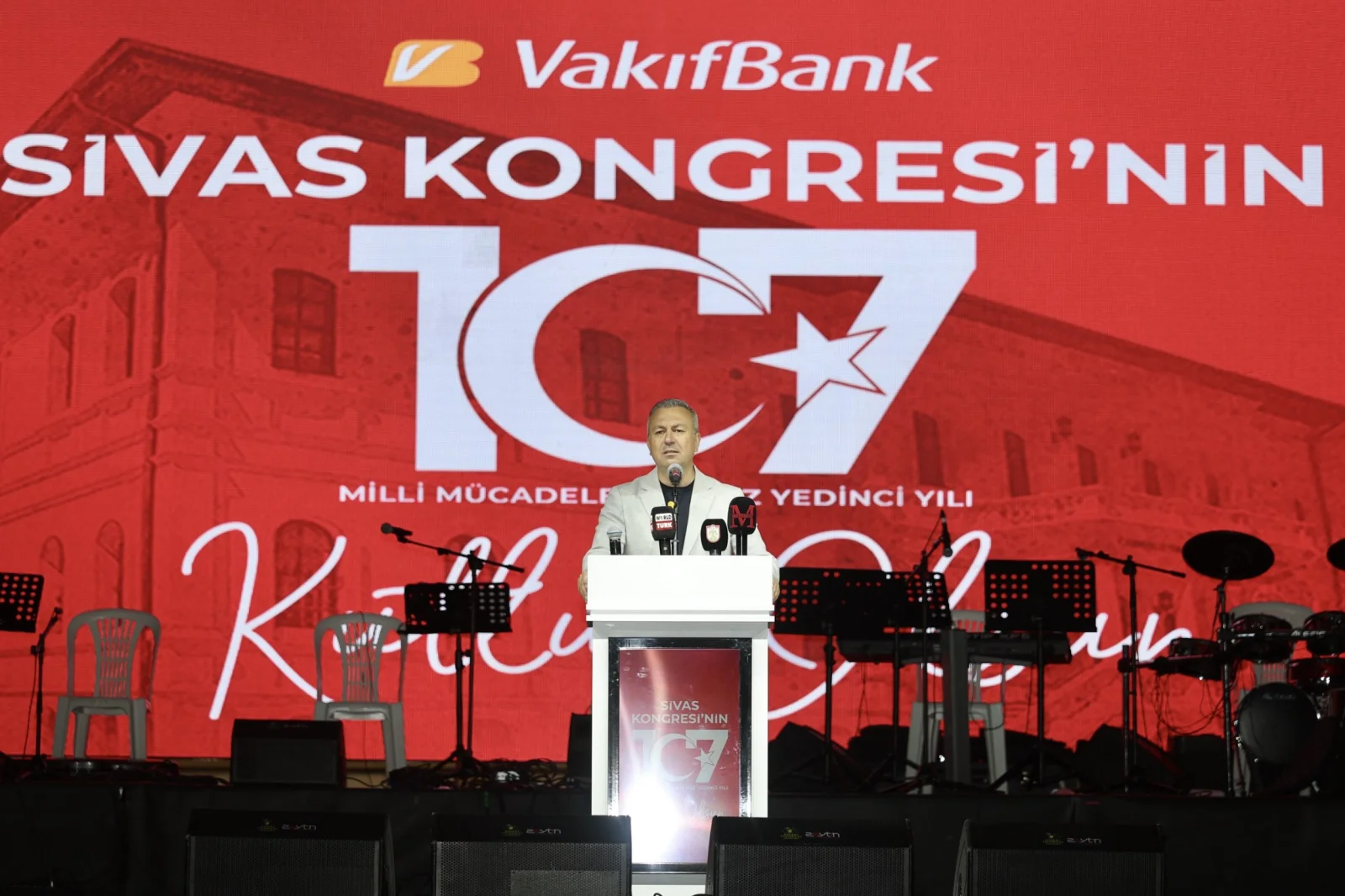 Sivas Kongresi'nin 107. Yılı Görkemli Bir Törenle Kutlandı