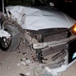 Aksaray'da Alkollü Sürücünün Elektrik Direğine Çarpmasıyla Meydana Gelen Kaza