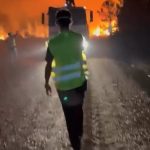 Bursa Harmancık'ta Korku Dolu Yangınla Mücadele ve Müdahale Anları