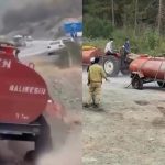 Harmancık'ta Yangına Su Taşıyan Çiftçinin Hikayesi