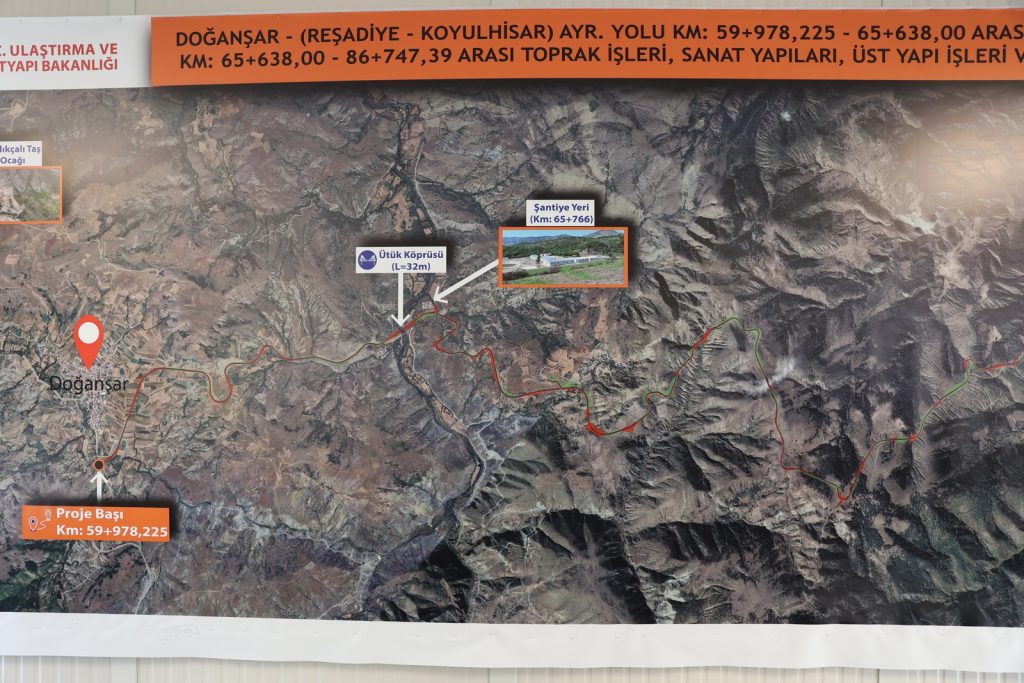 Sivas-Karadeniz Bağlantısı Güçleniyor: Doğanşar ve Koyulhisar Yolu Projesi Sürüyor