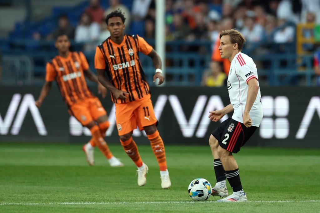 UEFA Avrupa Ligi'nde Beşiktaş, Shakhtar Donetsk'e Karşı Yenildi